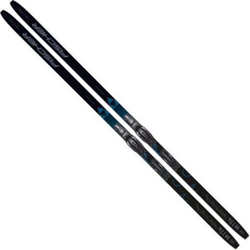 Fischer Twin Skin Cruiser EF Langlaufski Black/Blue Damen, Herren
