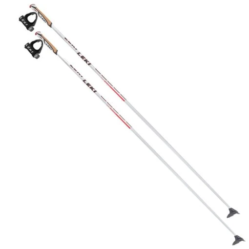 Leki CC 600 Langlaufstöcke Weiss/Anthrazit Damen, Herren