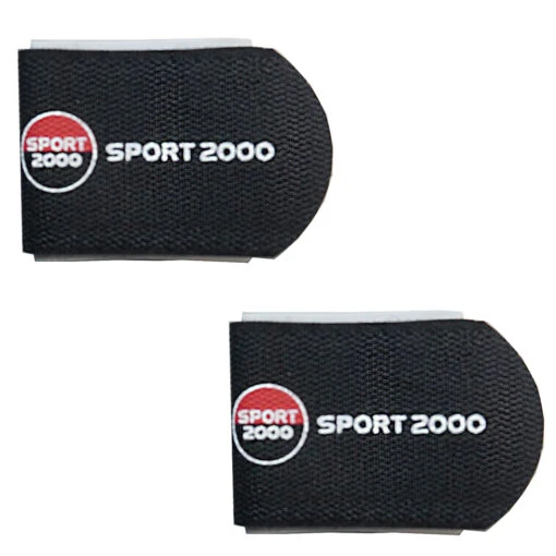 Sport2000 Langlauf-Klettband Double Langlaufski-Klettband Black Damen, Herren